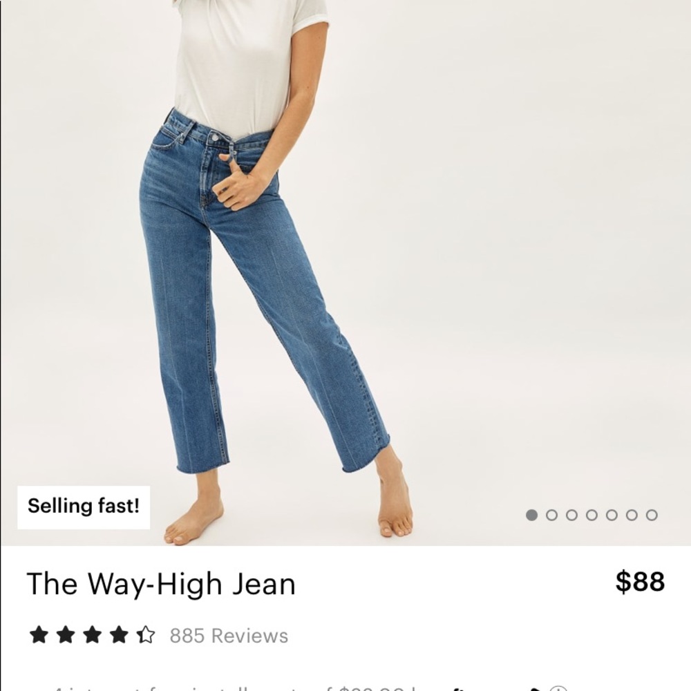 Everlane Way High Jean